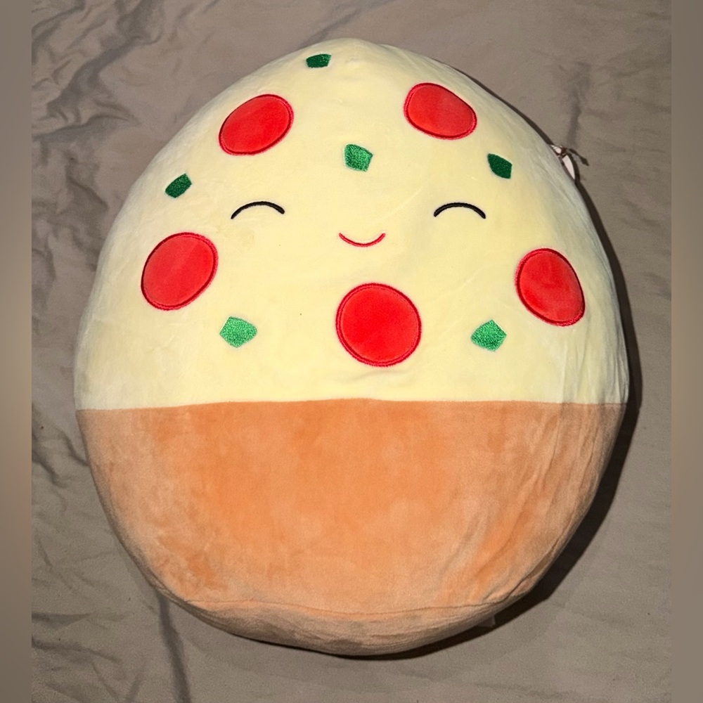 Squishmallows Orange Plush Pizza Pep